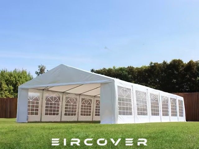 Standard Marquee 6m x 12m PE Cover - White
