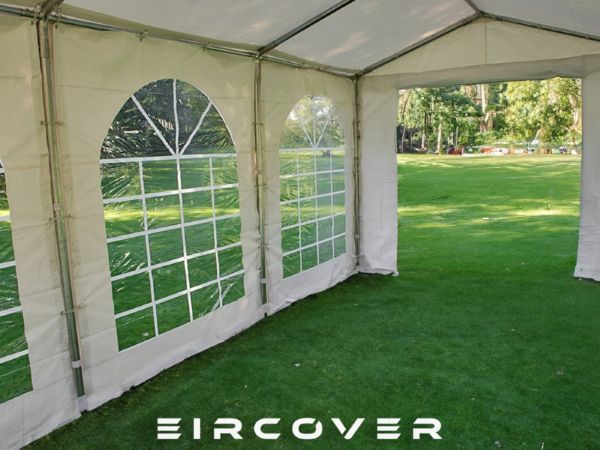 Premium Marquee 3m x 6m PVC Cover - White - Image 5