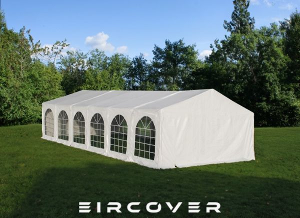 Premium Marquee 6m x 10m PVC Cover - White (with ground frame) - Image 9