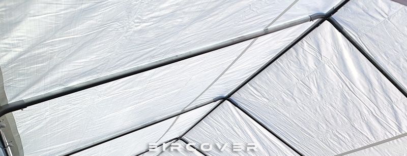 Standard Marquee 3m x 6m PE Cover - White - Image 5