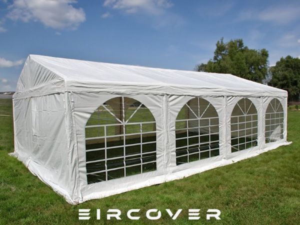 Premium Marquee 4m x 8m PVC Cover - White - Image 4