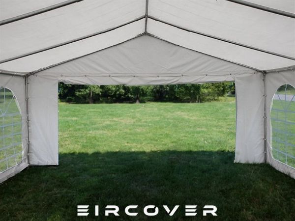 Premium Marquee 4m x 8m PVC Cover - White - Image 3