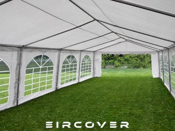 Premium Marquee 5m x 10m PVC Cover - White - Image 2