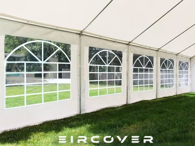 Standard Marquee 6m x 12m PE Cover - White - Image 5