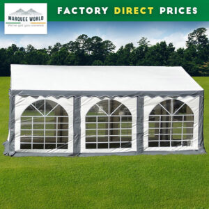 MARQUEE 3X6 mt PVC, WHITEGREY-1