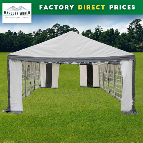 MARQUEE 5X8 mt PVC, WHITEGREY-2 MARQUEE 5X8 mt PVC, WHITEGREY-2
