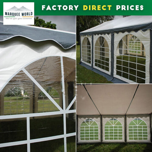 MARQUEE 5X8 mt PVC, WHITEGREY-6 MARQUEE 5X8 mt PVC, WHITEGREY-6