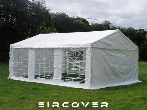 Standard Marquee 5 x 6 PE Gsm 180/160 White ground bars - Image 9