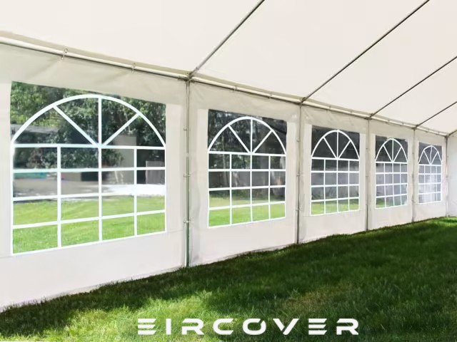 Standard Marquee 6m x 10m PE Cover - White - Image 4