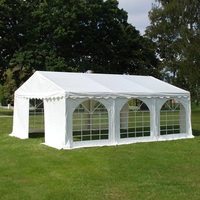 Premium Marquee 5 X 6 PVC (16ft – 20ft) White - Marquee World