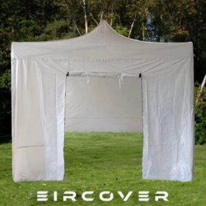 Pop Up Gazebos 3m x 3m Aluminium Hexagonal White