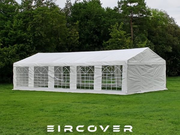 Garden Marquee 4 X 10 PE - Bolt System White