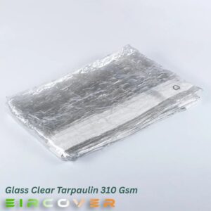 310 Gsm Glass Clear PVC Tarpaulins