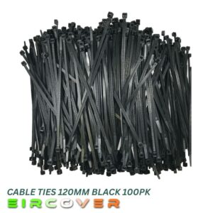 Heavy Duty Cable Ties 100 Pack PA66 Nylon Multiple Sizes