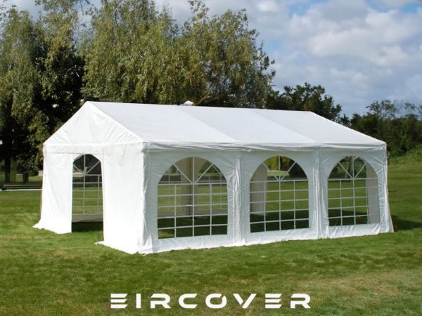 Premium Marquee 5m x 6m PVC Cover - White / ground bars - Image 9