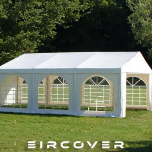 Premium Marquee 3m x 6m PVC Cover - White  / ground bars