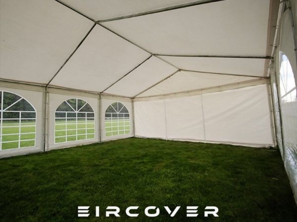 Premium Marquee 5m x 6m PVC Cover - White / ground bars - Image 8