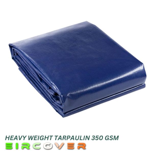 350 Gsm Heavyweight Tarpaulins Blue / Beige - Image 5