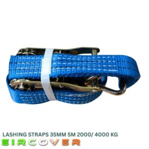 Heavy Duty Ratchet Straps 35mm 5m 2000/ 4000 kg Blue