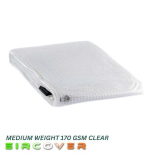 170 gsm Midgrade Tarpaulins Mono Clear
