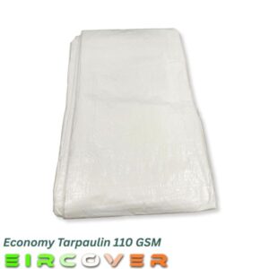 110 GSM Economy Tarpaulin White