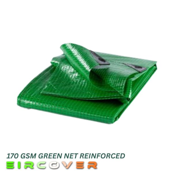 170 Gsm Midgrade Tarpaulins Mono Green - Image 4