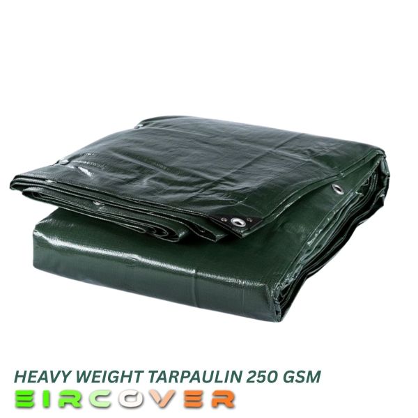 250 Gsm Heavy Duty Tarpaulins Green / Brown - Image 4