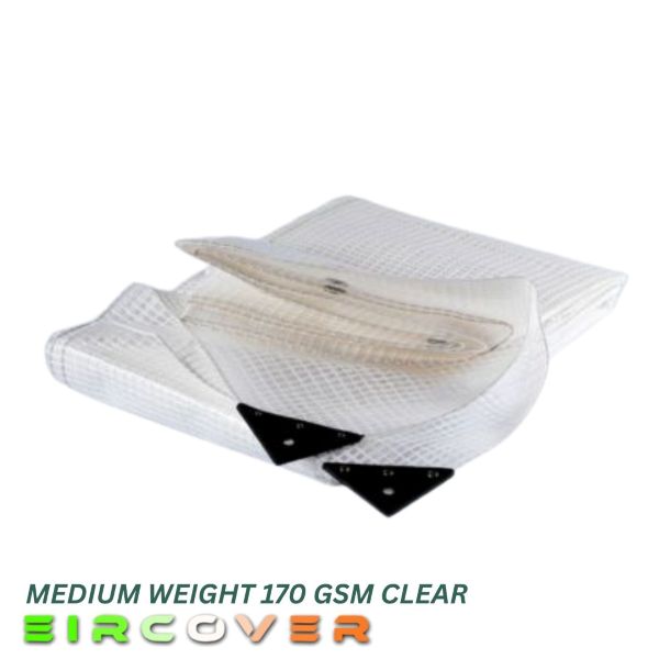 170 gsm Midgrade Tarpaulins Mono Clear - Image 3
