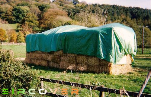 140 Gsm Standard Tarpaulin Green / Silver - Image 5