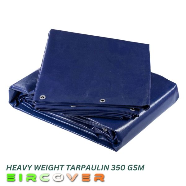 350 Gsm Heavyweight Tarpaulins Blue / Beige