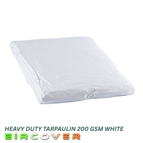 200 Gsm Heavy Duty Tarpaulins White