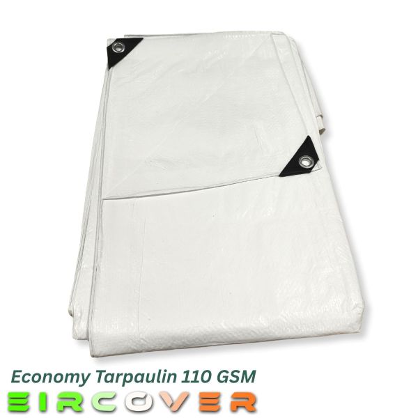110 GSM Economy Tarpaulin White - Image 3